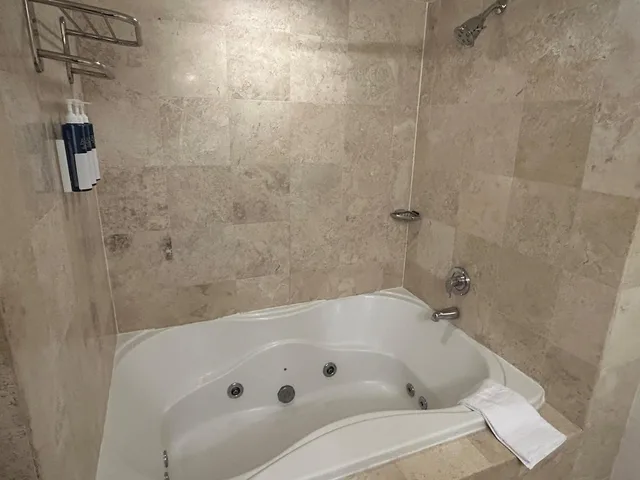 غرفة قياسية بسرير كينج يُسمح فيها بالحيوانات الأليفة بحوض جاكوزي، Best Western Premier Plainview-Long Island Hotel 6/6