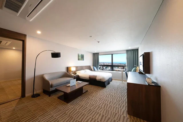 غرفة متصلة بسريرين مزدوجين، Best Western Jeju Hotel 1/2