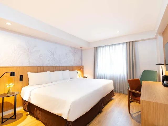 غرفة ديلوكس بسرير كينج، Grand Mercure Sao Paulo Vila Olimpia 7/10