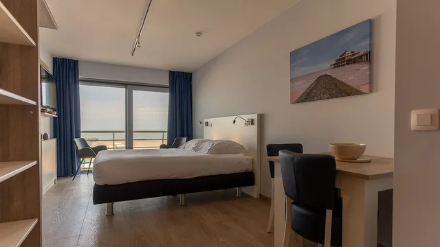 استوديو بسرير مزدوج بإطلالة على البحر، Holiday Suites Blankenberge 5/10