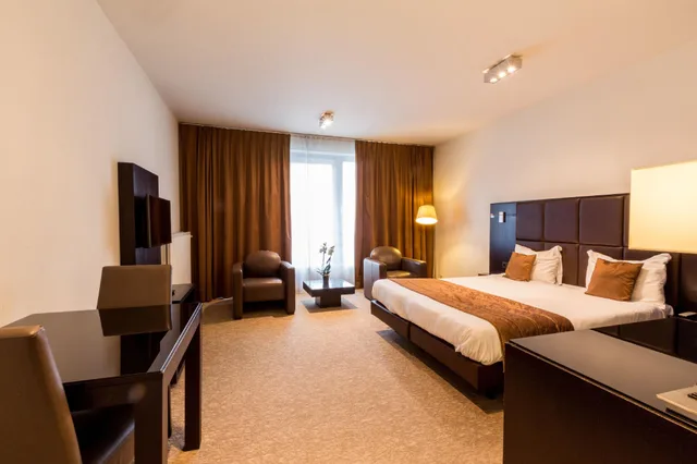 غرفة تنفيذية بسرير مزدوج، Diamant Suites Brussels EU 1/1
