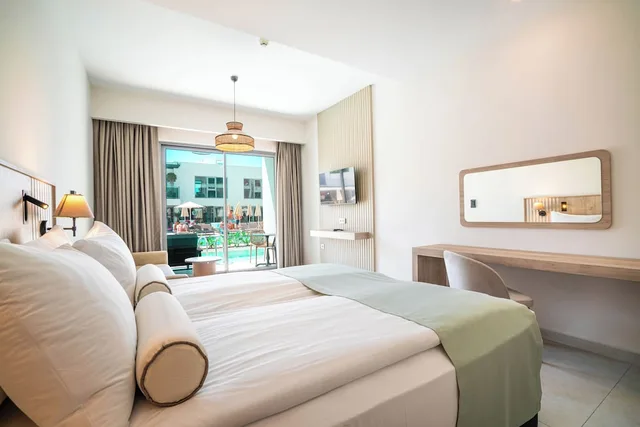 Elite, King Bed, Sofa, Victoria Princess Hotel Side - Adults Only 2/7