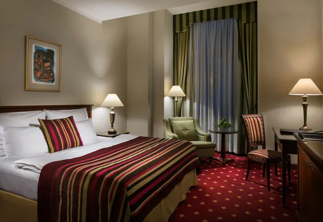 غرفة ديلوكس بسرير كينج بغرفة نوم واحدة، Art Nouveau Palace Hotel Prague 3/7