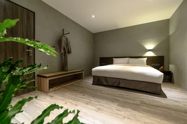 غرفة إليت بسرير كوين، Yunoyado Onsen Hotspring Hotel Deyang 3/4