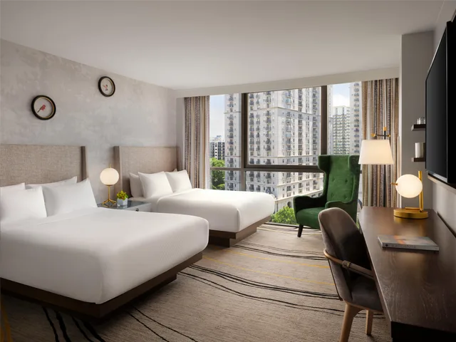 غرفة بسريرين كوين لذوي الإعاقة، The Starling Atlanta Midtown, Curio Collection by Hilton 1/6