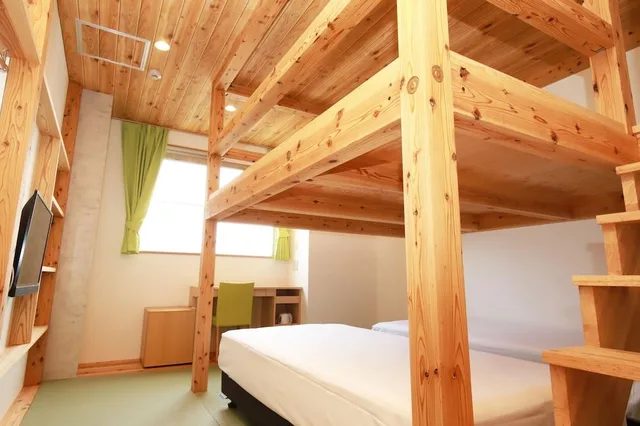 Basic, Quadruple, Multiple Beds، Hiroshima Peace Hotel Hostel 1/1