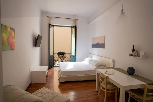 استوديو بسرير مزدوج بشرفة، Badia Nuova Residence 7/10