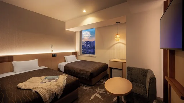 Renovated, Standard, Twin Beds، Sendai Washington Hotel 1/3
