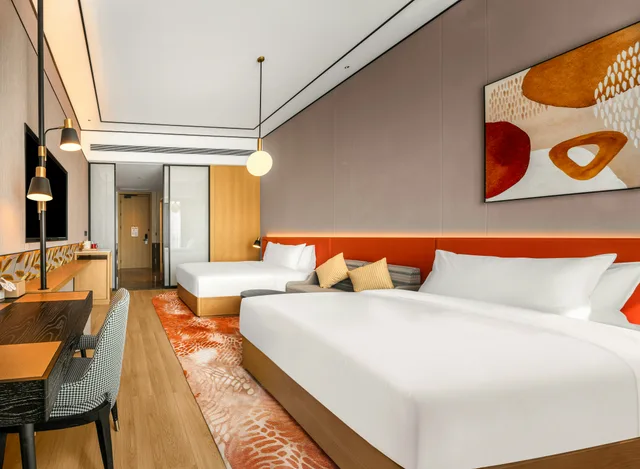 Superior, Twin Beds, Hilton Garden Inn Fenyang Yulongwan 1/4
