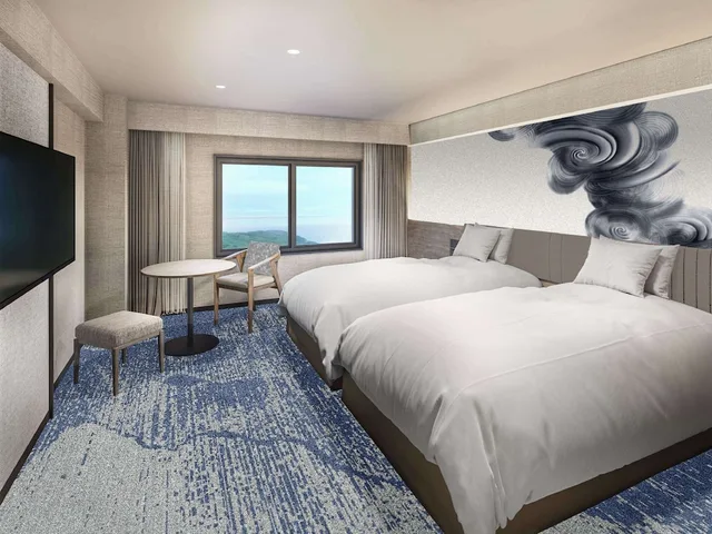 Superior, Twin Beds, Two Extra Beds, Mountain View, 2 Sofa، Grand Mercure Awaji Island Resort & Spa 2/5