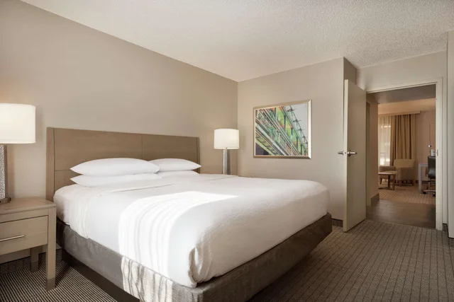 جناح بسرير كينج مع أريكة لذوي الإعاقة، Embassy Suites by Hilton Cleveland Rockside 1/6