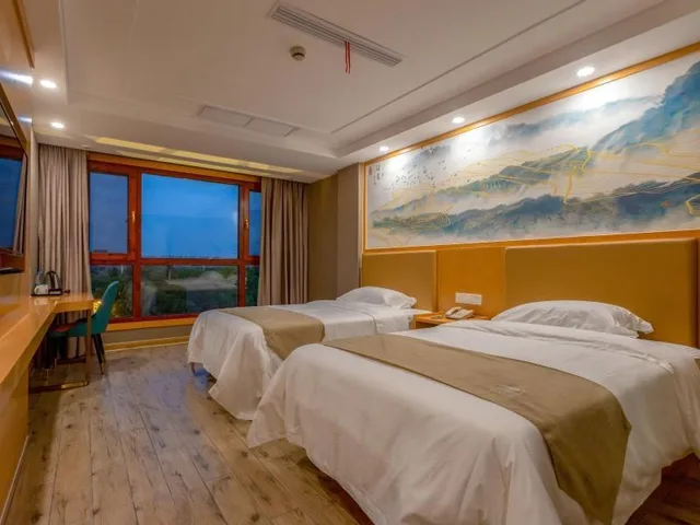 غرفة بزنس بسريرين منفصلين، Shell Hotel (dinosaur garden, Changzhou north high speed railway station, Metro Station) 2/3