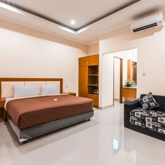 جناح بسرير مزدوج، Kubu Petitenget Suite Seminyak 5/10