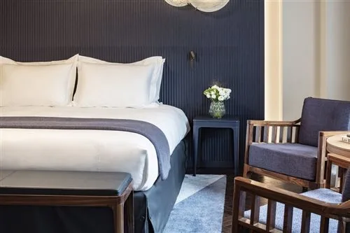 غرفة ديلوكس بسرير مزدوج بشرفة، Mandarin Oriental Lutetia, Paris 1/1