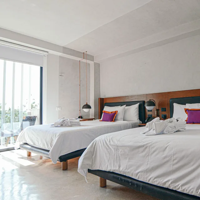 غرفة سوبيريور بسرير مزدوج، Mex Hoteles Cancun Centro 8/10