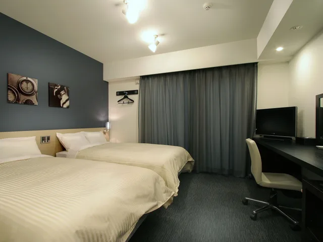 غرفة قياسية بسريرين منفصلين بغرفتي نوم، HOTEL VISTA KUMAMOTO AIRPORT 3/10