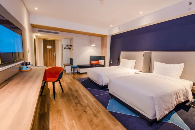 غرفة قياسية بسريرين منفصلين لذوي الإعاقة، Holiday Inn Express Yinchuan Downtown 1/10