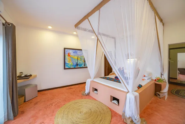 غرفة ديلوكس بسرير مزدوج بإطلالة على البحر، Kupaga Villas Boutique Hotel 10/10