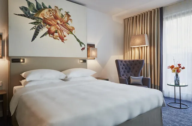 غرفة بسريرين منفصلين وسرير كينج، Hyatt Regency Amsterdam 3/9