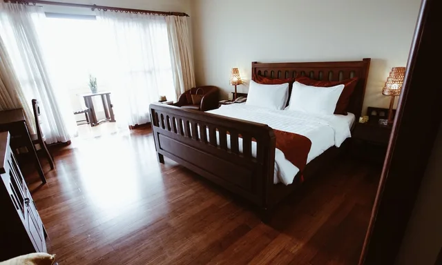 غرفة ديلوكس بسرير كينج بإطلالة على الحديقة، Royal Angkor Resort & Spa 7/10