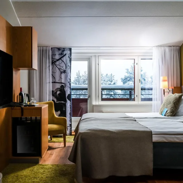 Superior, Twin Beds, Sauna، Break Sokos Hotel Levi 4/6