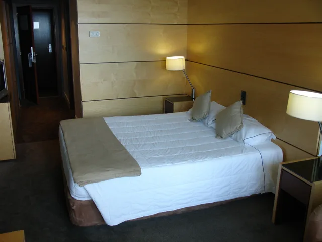 غرفة بسرير مزدوج أو سريرين منفصلين، Vip Executive Azores Hotel 9/10
