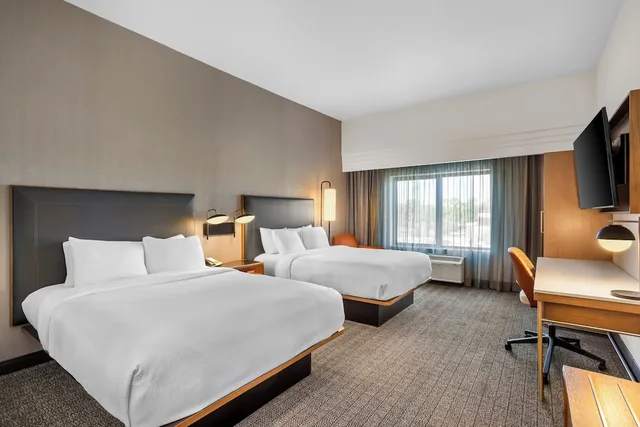 غرفة بسريرين كوين لذوي الإعاقة، Courtyard St. Augustine I-95 3/4