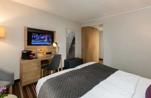 غرفة سوبيريور بسرير مزدوج، Leonardo Hotel Frankfurt City South 5/10
