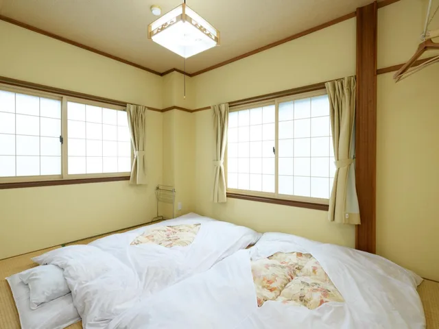 Room, Twin Beds, Shared Bathroom, Ryokan Tabataya 1/1