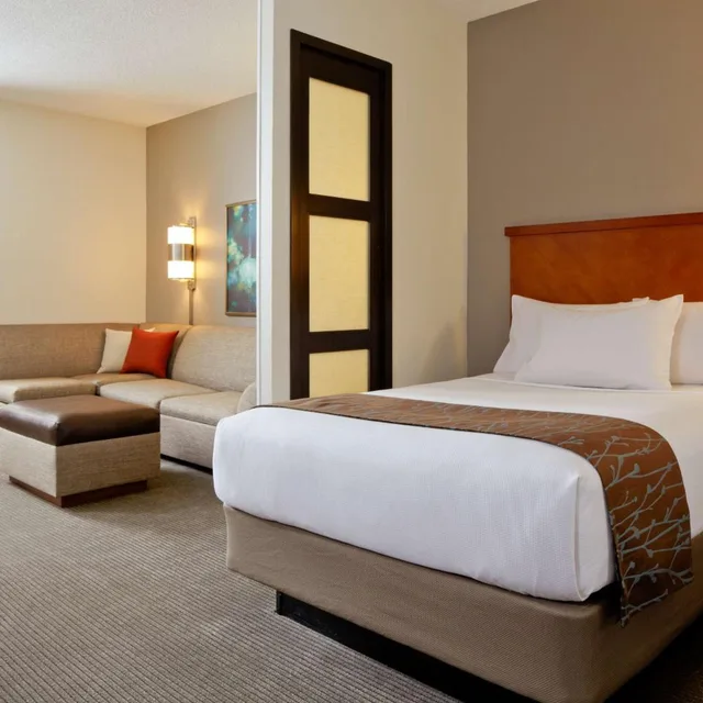 غرفة بسرير كينج مع أريكة لذوي الإعاقة، Hyatt Place Fort Worth/Hurst 1/2