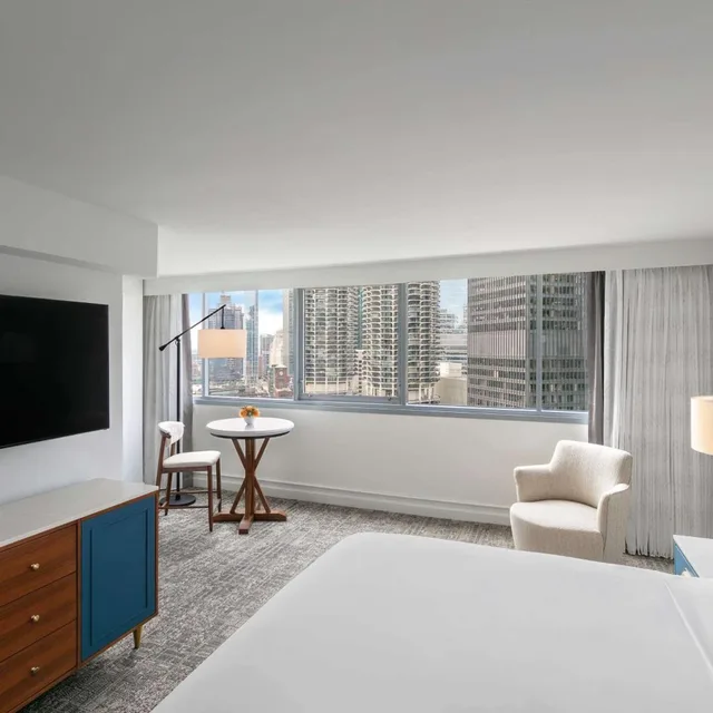 جناح ملكي بغرفة نوم واحدة لذوي الإعاقة، The Royal Sonesta Chicago Downtown 3/4