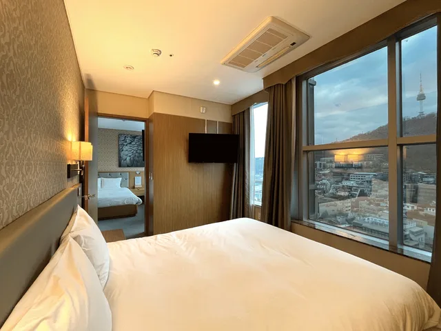 غرفة عائلية بسرير فردي وسريرين مزدوجين، Mohenic Hotel Seoul Myeongdong 2/2