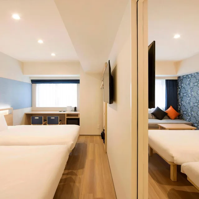 غرفة متصلة، Karaksa Hotel Tokyo Station 7/8