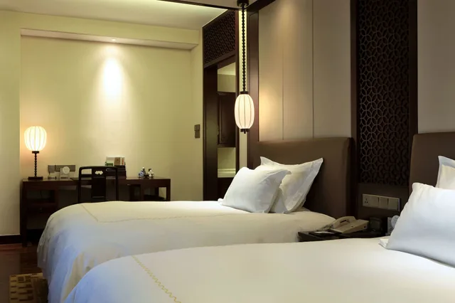 غرفة ديلوكس بسرير مزدوج أو سريرين منفصلين، Hangzhou Tianyuan Tower Hotel 2/4