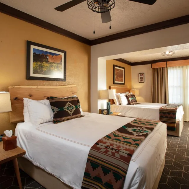 غرفة ديلوكس بسرير مزدوج، El Rancho Hotel 3/10