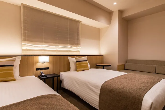 Semi Room, Superior, 2 Semi Double Beds, Sofa، Hotel Vista Fukuoka Nakasu-Kawabata 2/2