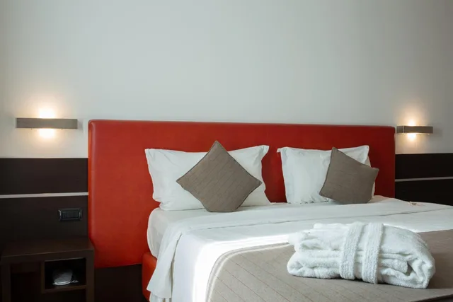 غرفة ديلوكس بسرير مزدوج أو سريرين منفصلين، Euro Hotel Residence 3/7