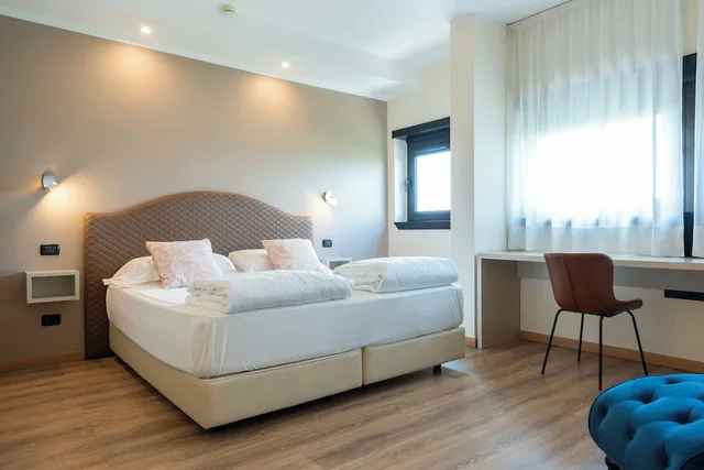غرفة سوبيريور بسرير مزدوج، Hotel Saccardi Spa 3/10