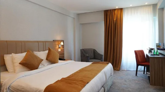 غرفة ديلوكس بسرير مزدوج، MENA Tyche Hotel Amman 2/10
