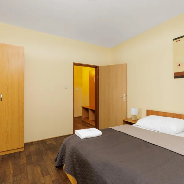 غرفة رباعية بسرير فردي، Stary Pivovar Hotel 9/10