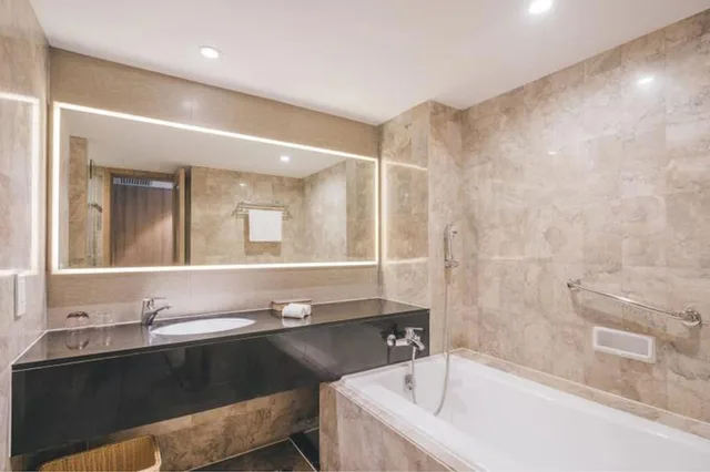 غرفة سوبيريور بسريرين منفصلين، Atour Hotel Shanghai Hongkou Dabaishu 3/3