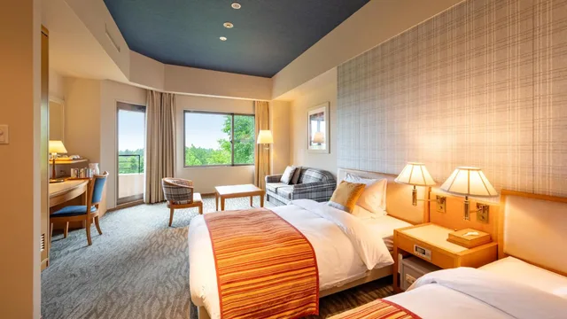 غرفة ديلوكس بسريرين منفصلين، Urabandai Grandeco Tokyu Hotel 2/8