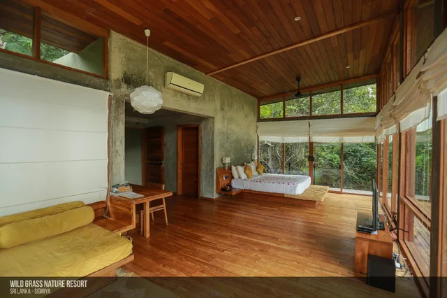فيلا سوبيريور بسرير كينج وسرير فردي، Wild Grass Nature Resort 2/2