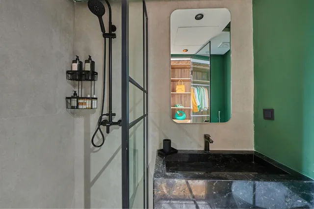 شقة إليت بسرير كينج مع أريكة، StayHere Casablanca - CFC Urban Signature 9/10