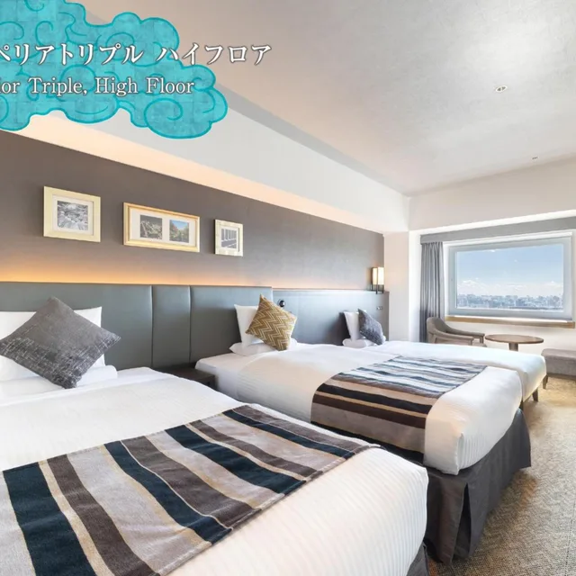 غرفة سوبيريور ثلاثية في طابق مرتفع لغير المدخنين، Hotel Mystays Premier Sapporo Park 2/7