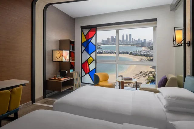 غرفة بسرير فردي بإطلالة على البحر، Andaz Dubai The Palm by Hyatt 2/7