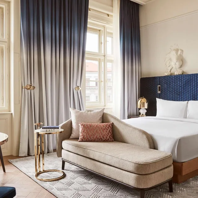 غرفة ديلوكس بسرير كينج بإطلالة، Andaz Prague 1/3