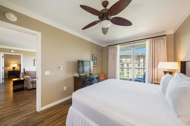 غرفة بغرفتي نوم بإطلالة جزئية على البحر، OUTRIGGER Honua Kai Resort & Spa 1/8