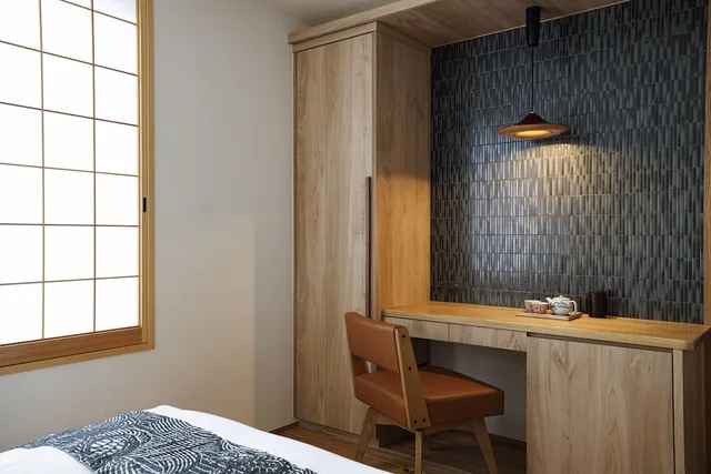غرفة يابانية عصرية بسرير كوين، Hotel Kanazawa Zoushi 6/6