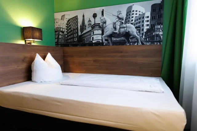 غرفة ديلوكس مفردة بسرير كوين، Bellevue Hotel 2/5